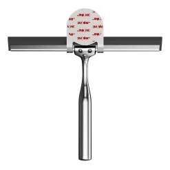 GoodHome Raclette de douche + support chromé Cavally