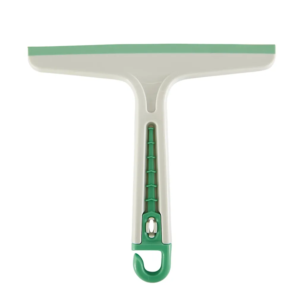 GoodHome Raclette de douche et vitres blanc L.20 x l.22cm