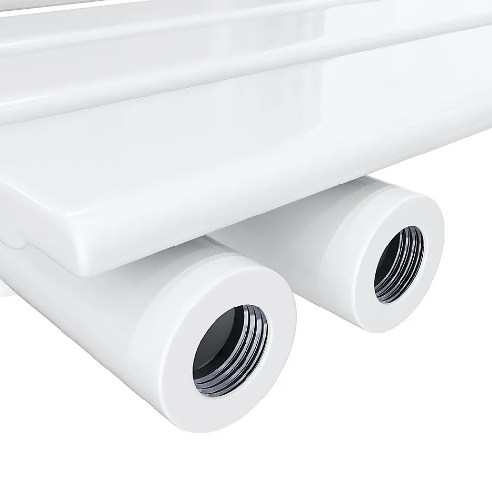 Sirhona Radiateur à eau chaude Salle de bain Sèche-serviettes 1000x500x62mm - Vertical -Blanc