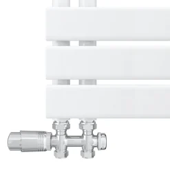 Sirhona Radiateur à eau chaude Salle de bain Sèche-serviettes 1000x500x62mm - Vertical -Blanc