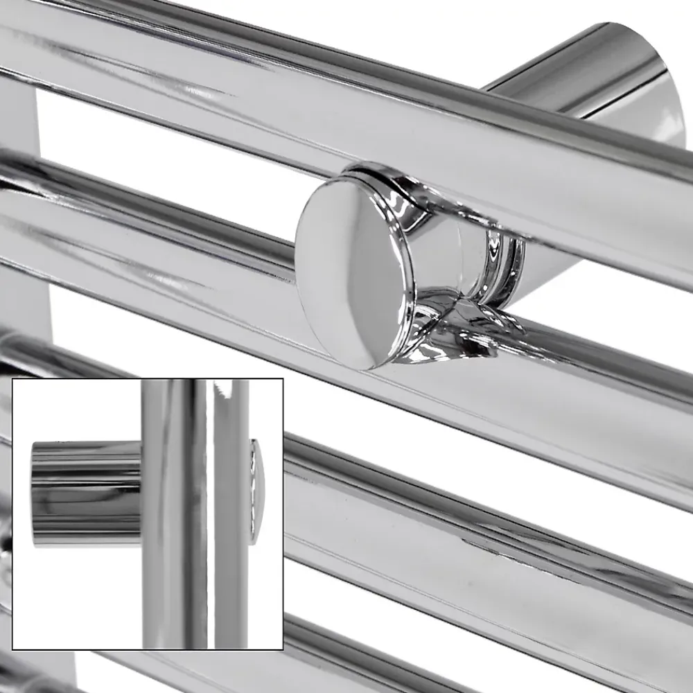 Luxebath Radiateur de Salle de Bain Electrique, Chrome, Elément Chauffant 900W