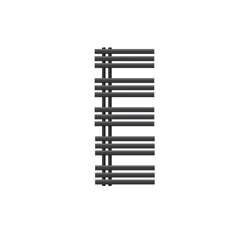Luxebath Radiateur de Salle de Bain Design Iron EM, 500 x 1200 mm, Anthracite, en Acier Revêtu par Poudre