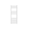 Luxebath Radiateur de Salle de Bain Design Sahara, 400x1200 mm, Blanc, Forme Courbé