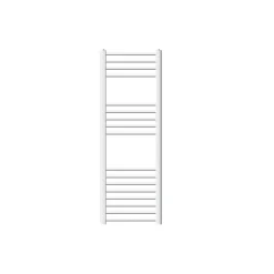 Luxebath Radiateur de Salle de Bain Design Sahara, 400x1200 mm, Blanc, Forme Courbé