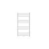 Luxebath Radiateur de Salle de Bain Design Sahara, 500 x 800 mm, Blanc, Forme Droit