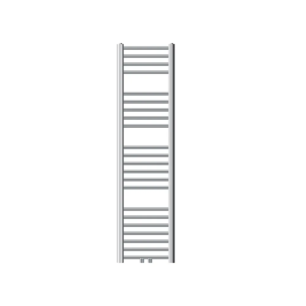 Sèche-Serviettes Mixte|Luxebath Radiateur Design Radiateur Sèche Serviette Porte Serviette Mural 300 x 1400 mm Chrom avec Raccordement Central