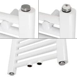Luxebath Radiateur Design Sahara Non Electrique - 400 x 1800 mm - Blanc