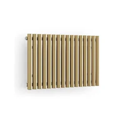 Matisere Radiateur doré mixte de 600mm de haut et 790mm de large - 602 Watt - TUN600/790VWSY7BRA