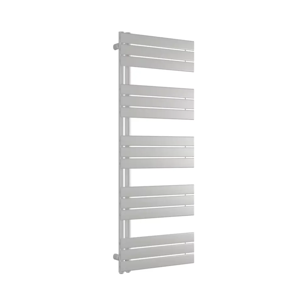 Sèche-Serviettes Mixte|Bernstein Radiateur et sèche-serviettes design D16W, raccord gauche ou droite - blanc - 160x50cm, kit connexion blanc