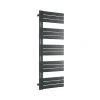 Bernstein Radiateur et sèche-serviettes design D16G gris anthracite, raccord gauche ou droite - 160x60cm, Sans kit de connexion