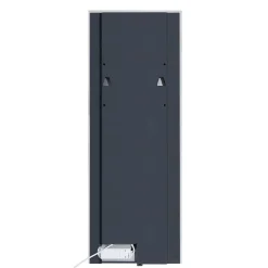 Ceanothe Radiateur électrique allure noir 45x120 cm Fabriqué en France