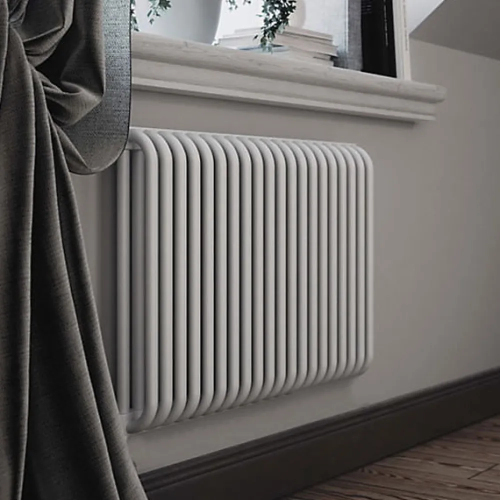 Sèche-Serviettes Électrique|Matisere Radiateur électrique blanc - (HxL) 640x820 mm - 1000 Watts - 1000 Watt - DEL640-820E7B