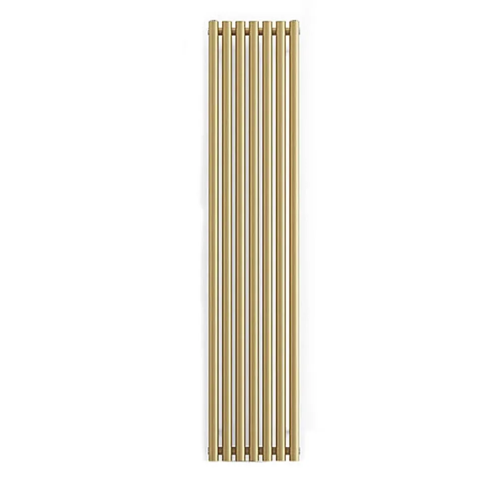 Sèche-Serviettes Électrique|Matisere Radiateur électrique doré de 1200mm de haut et 480mm de large - 800 Watt - ROL1200/480ROE1BRA