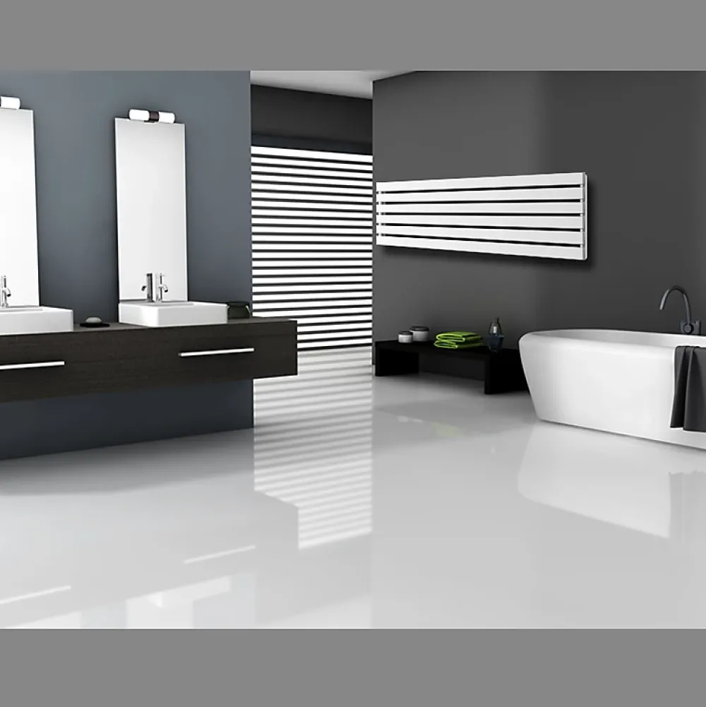 Luxebath Radiateur Panneau Design Stella, 370x1800 mm, Blanc