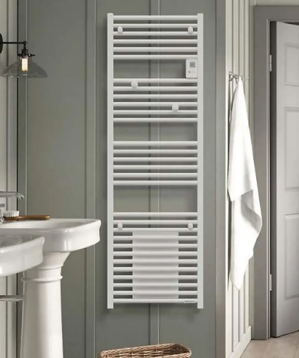 Sèche-Serviettes Mixte|Thermor Radiateur sèche-serviette RIVA 4 sans soufflerie - RIVA 4 - Version standard- Puissance : 750 W - Dimensions : 500 x 1582x 105 m