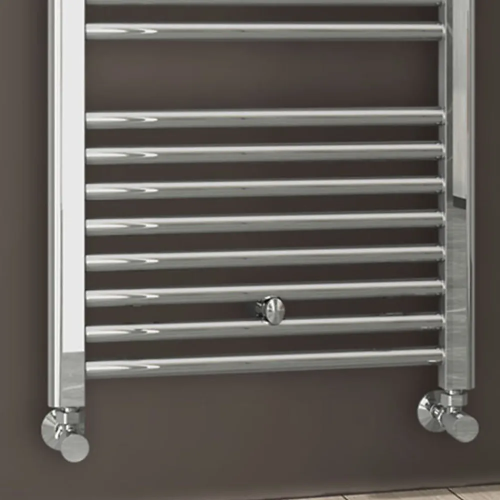 Kibath Radiateur sèche-serviettes circuit de chauffage 150 cm x 50 cm finition chrome poli en acier