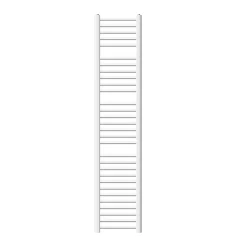 Luxebath Radiateur Sèche-Serviettes Sahara - 300 x 1800 mm - Blanc - Connexion Latéral - sans Kit de Raccordement - Forme Droite