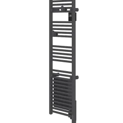 Atlantic Radiateur sèche-serviettes connecté Doris avec soufflerie étroit 1300W Anthracite - - 851287