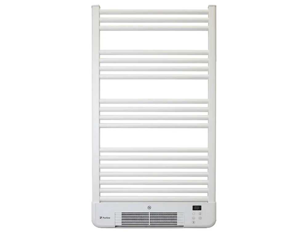 Sèche-Serviettes Soufflant|Purline Radiateur sèche-serviettes avec chauffage intégré et contrôle WiFi