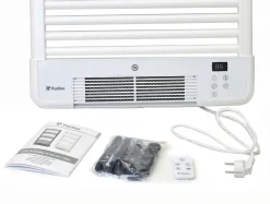 Sèche-Serviettes Soufflant|Purline Radiateur sèche-serviettes avec chauffage intégré et contrôle WiFi