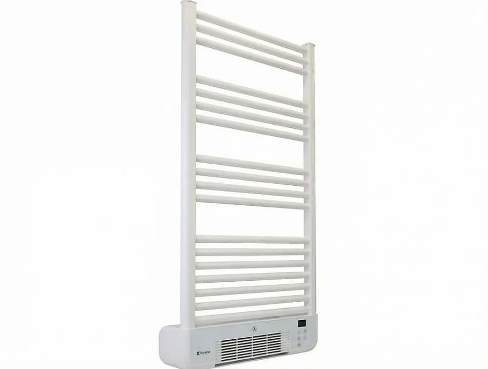 Sèche-Serviettes Soufflant|Purline Radiateur sèche-serviettes avec chauffage intégré et contrôle WiFi