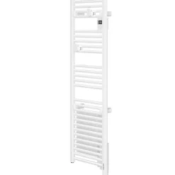 Sèche-Serviettes Soufflant|Sèche-Serviettes Électrique|Atlantic Radiateur sèche-serviettes connecté Doris avec soufflerie étroit 1300W Blanc carat - - 851291