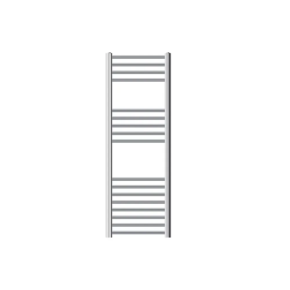 Luxebath Radiateur Sèche-Serviettes Sahara - 400 x 1200 mm - Chrome - Connexion Latéral - sans Kit de Raccordement
