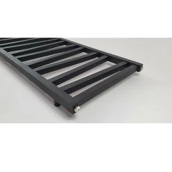 Stano Radiateur sèche-serviettes eau chaude design CYRKA 97 x 50 cm noir mat