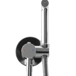 Rea Robinet Bidet Douchette Chrome Mural Monocommande