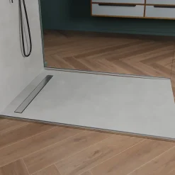 U-tile Receveur de douche à carreler monopente 150 x 100 cm