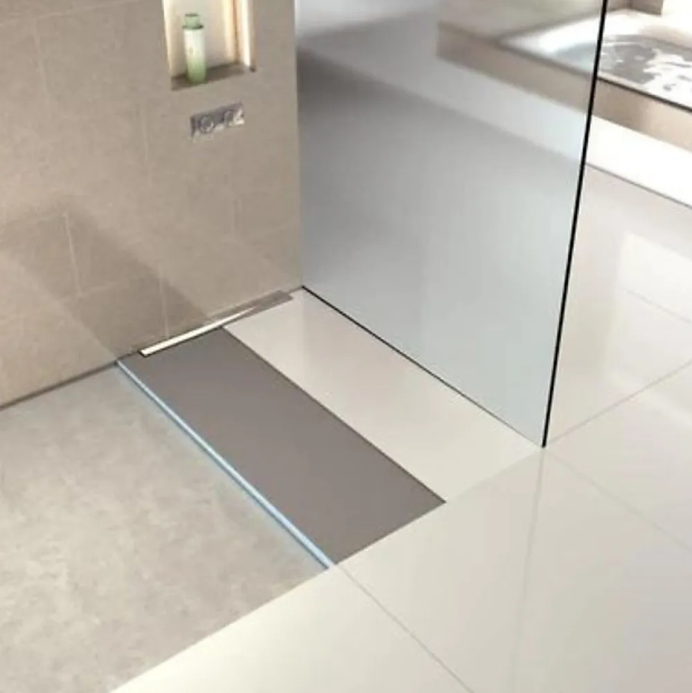 Receveur De Douche|Wedi Receveur de douche à carreler 120 x 80 cm Fundo Riolito Neo