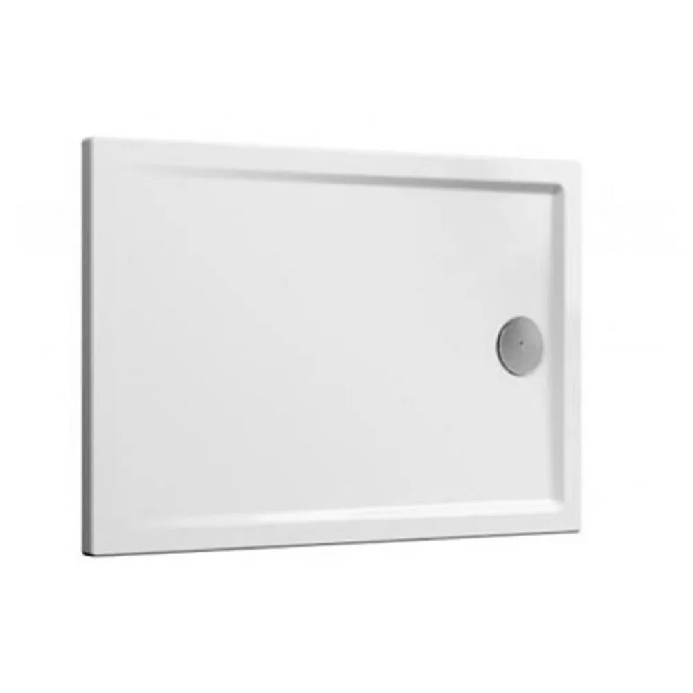 Receveur De Douche|Vitra Receveur de douche - Cascade (sans bonde) - 1200 x 800 x 40mm - BLANC - 3 faces émaillées PN12blanc