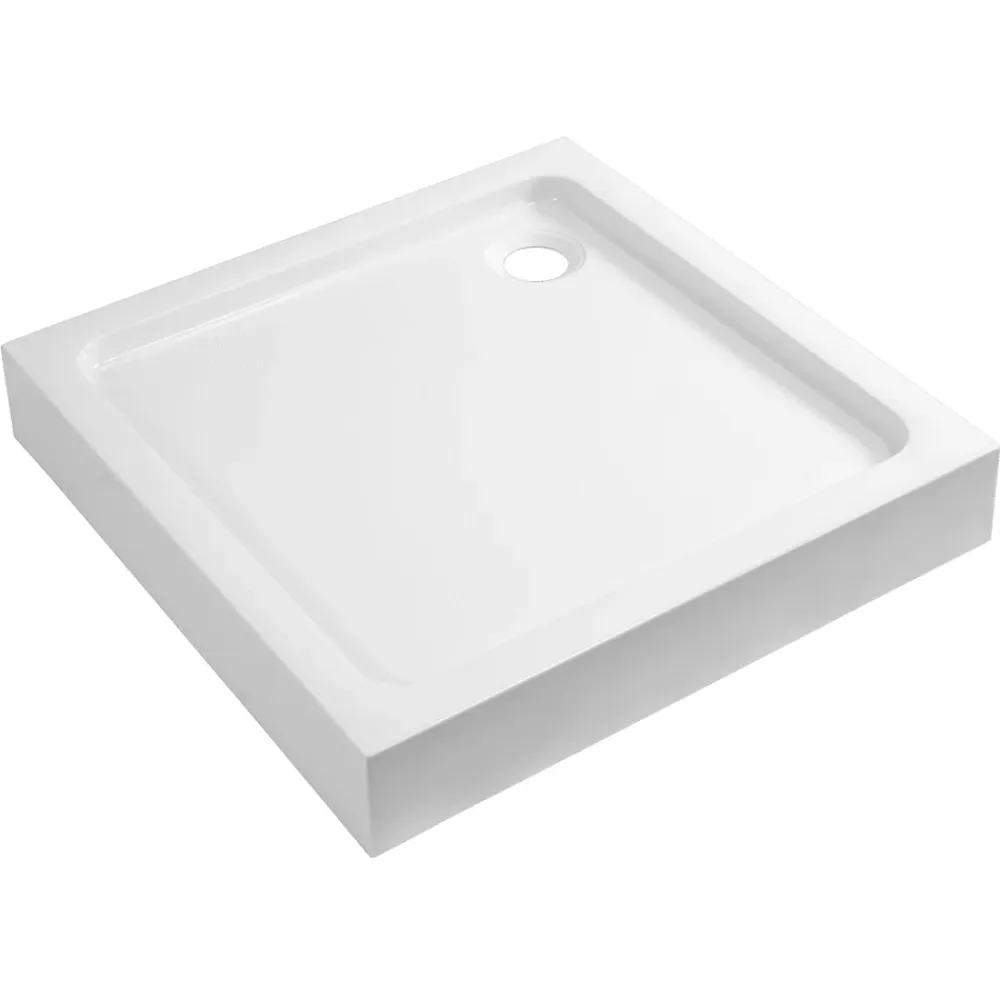 Receveur De Douche| Receveur de douche à poser 90 x 90 cm, Dommel