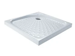 Villeroy & Boch Receveur de douche à poser extra-plat 80 x 80 cm, céramique, blanc, Collection