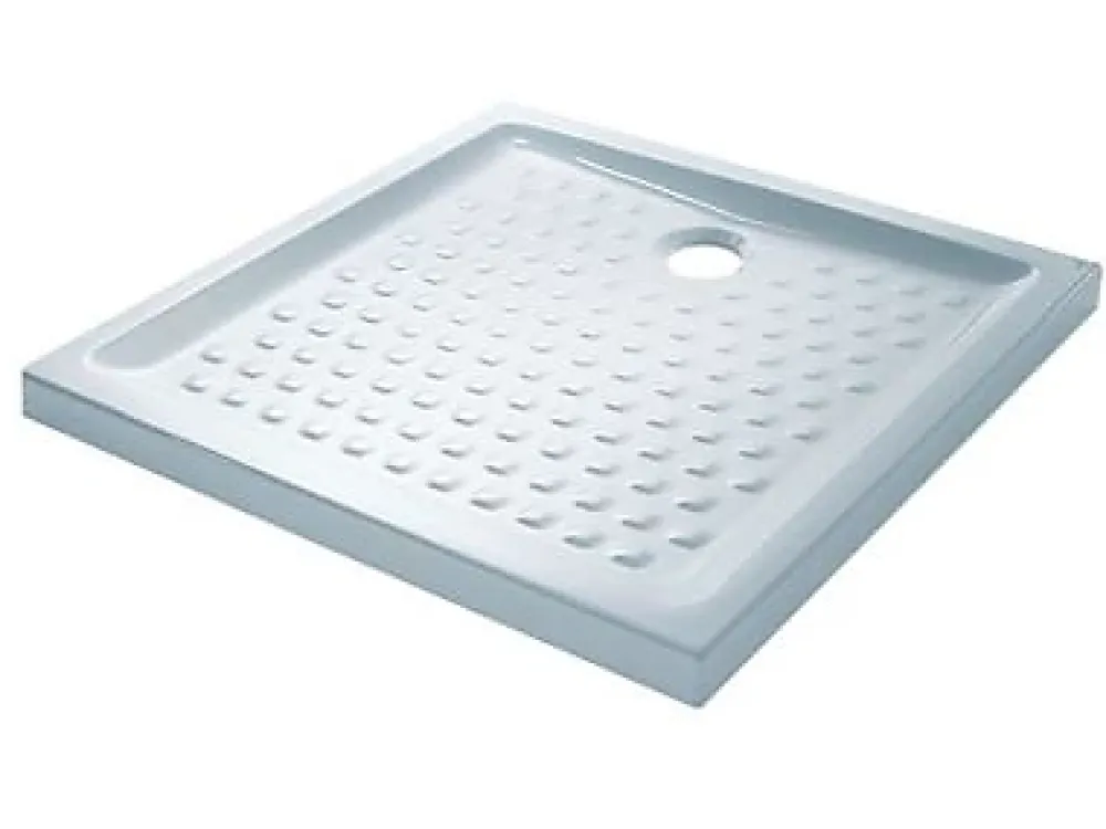 Villeroy & Boch Receveur de douche à poser extra-plat 90 x 90 cm, céramique, blanc, Collection