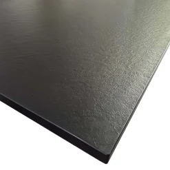 Laneri Receveur de douche SMC en fibre de verre effet pierre avec bonde inclus H. 2,6 cm 70 x 100 Noir