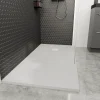 GoodHome Receveur de douche 90 x 180 cm, résine, blanc, Douro