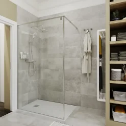 Receveur De Douche|GoodHome Receveur de douche 80 x 120 cm, résine, blanc, Luiro