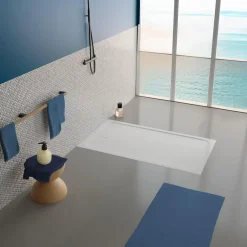 Receveur De Douche|Villeroy & Boch Receveur de douche 80 x 140 cm en céramique, blanc, Slim