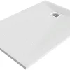 Receveur De Douche|GoodHome Receveur de douche 90 x 140 cm, résine, blanc, Douro