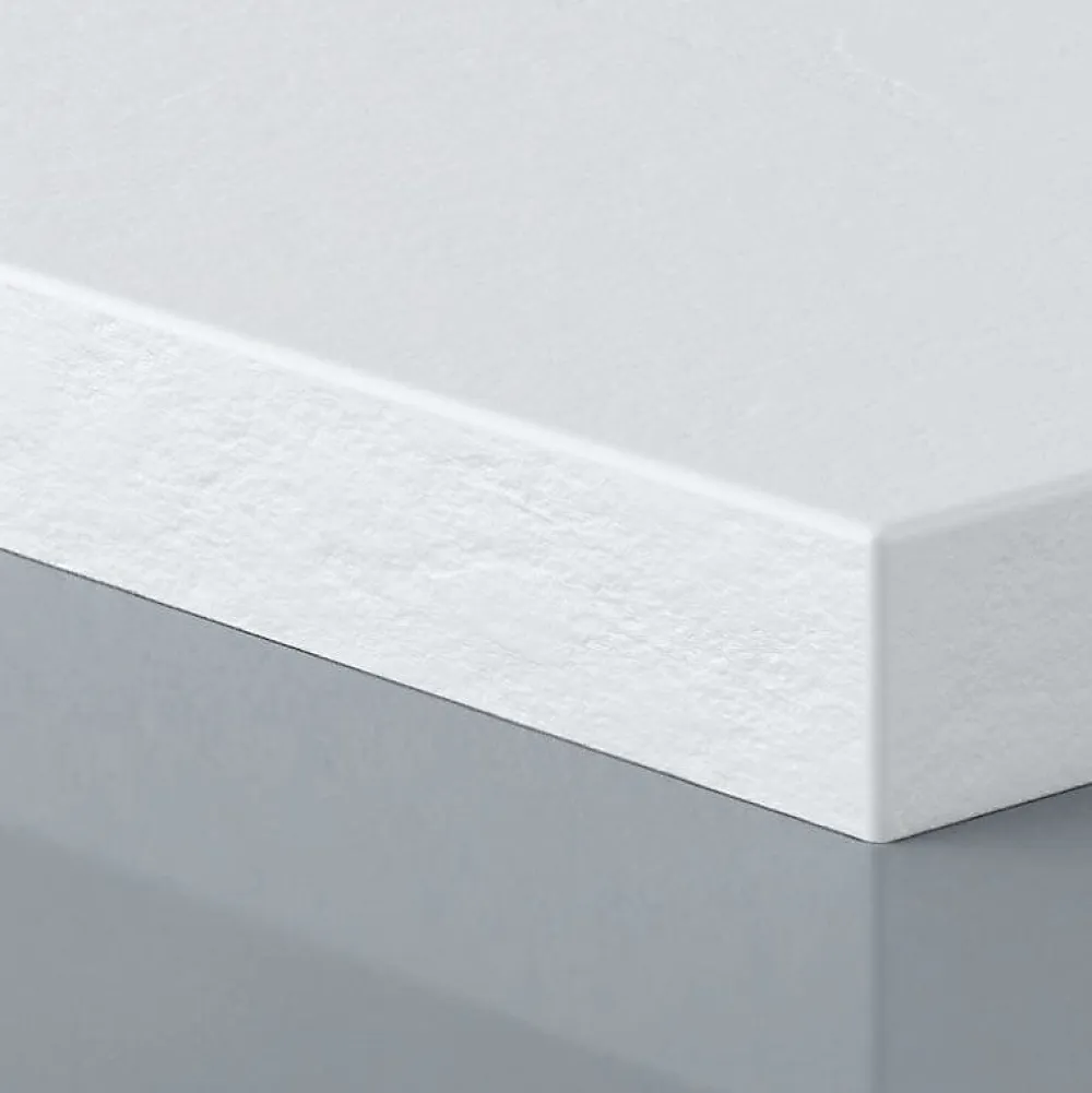 Receveur De Douche|Stano Receveur de douche 70 x 120 cm extra plat blanc en resine minerale SARIN Acier inoxydable