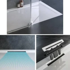 Jacob Delafon Receveur de douche 120 x 80 Flight Pure rectangle blanc