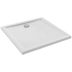 Jacob Delafon Receveur de douche 80 x 80 Kyreo ceramique carré blanc