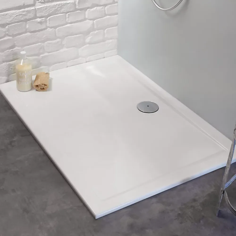 Jacob Delafon Receveur de douche 120 x 80 Gaspard extra-plat céramique