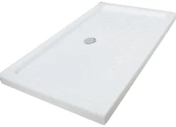 Receveur De Douche|Ondee Receveur de douche 80 x 100 x 10 cm, blanc brillant, Cera Ondée