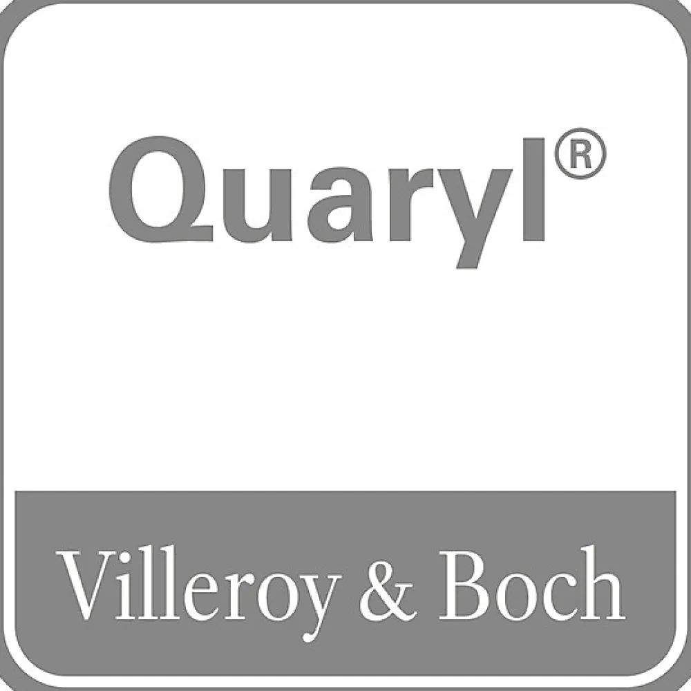 Villeroy & Boch Receveur de douche 90 x 90 x 4 cm, Quaryl, marbre blanc, Squaro Infinity
