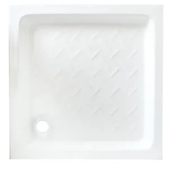 Receveur De Douche|Ondee Receveur de douche 80 x 80 x 10 cm, blanc brillant, Cera Ondée