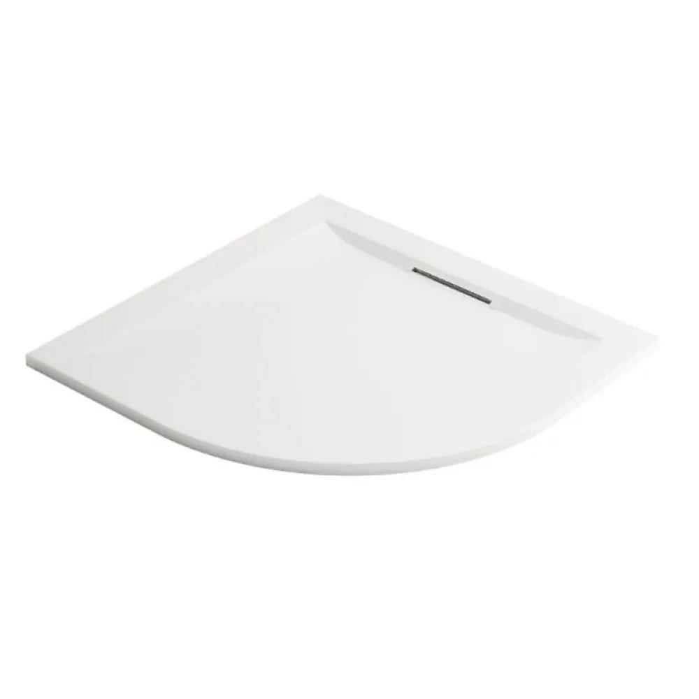 Receveur De Douche|Jacob Delafon Receveur de douche antidérapant 90 x 90 Flight Pure quart de rond blanc