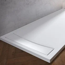 Receveur De Douche|Jacob Delafon Receveur de douche antidérapant 160 x 90 Flight Neus acrylique rectangle blanc + bonde + capot