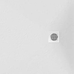 GoodHome Receveur de douche blanc en résine L.90 x l.90 cm, Douro
